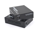 10/100Mbps Ethernet Fiber Media Converters, Bi-Directional Single-Mode SC Fiber- A Pair of 10/100Base-TX to 100Base-FX up to 20Km